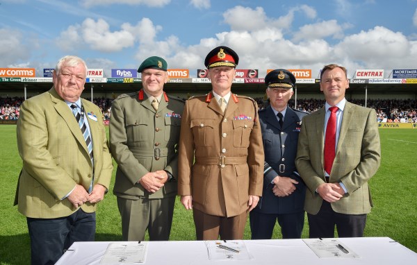 Bovis Homes strengthens links with Armed Forces